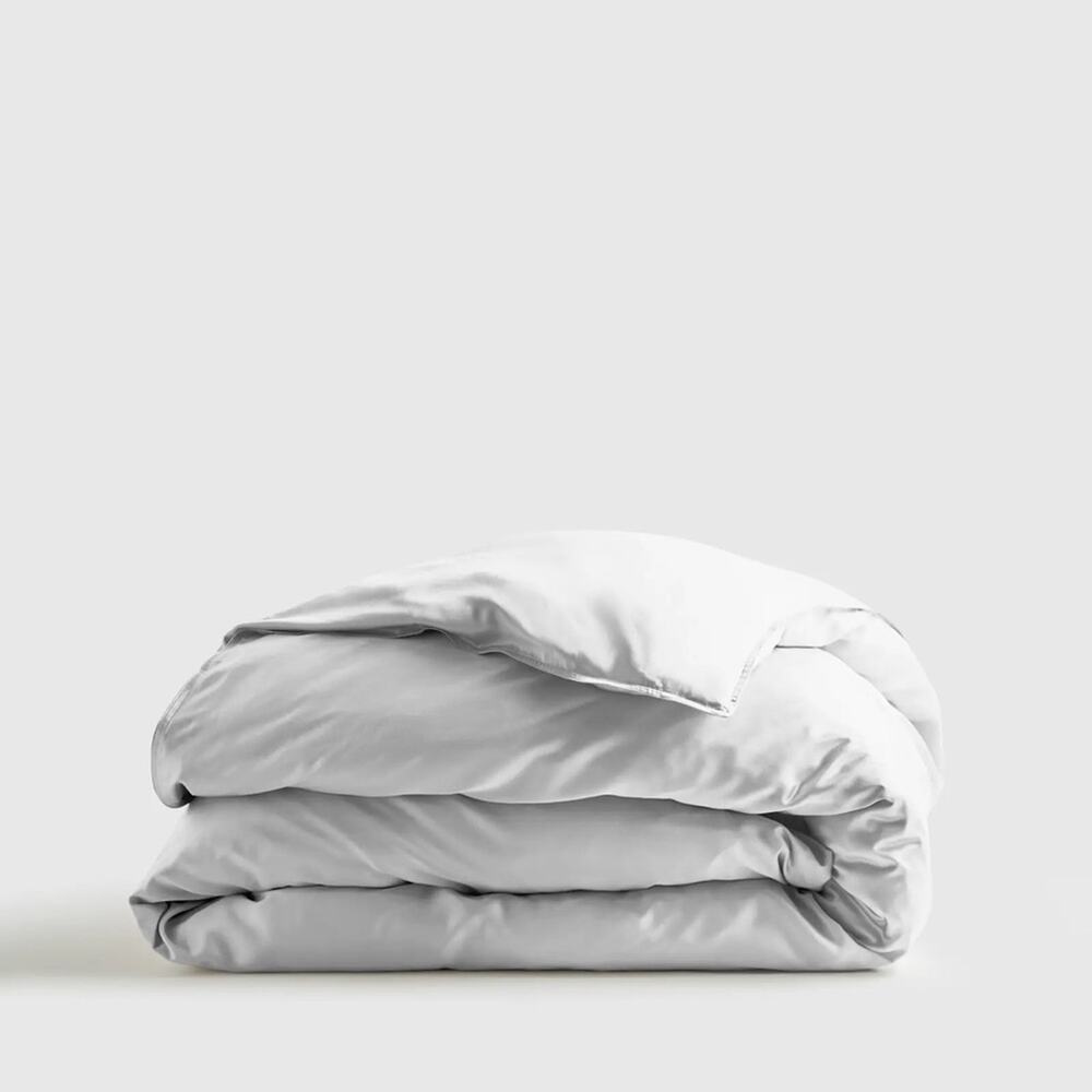 Quince Bamboo Duvet Cover Light Grey Size King/Calking